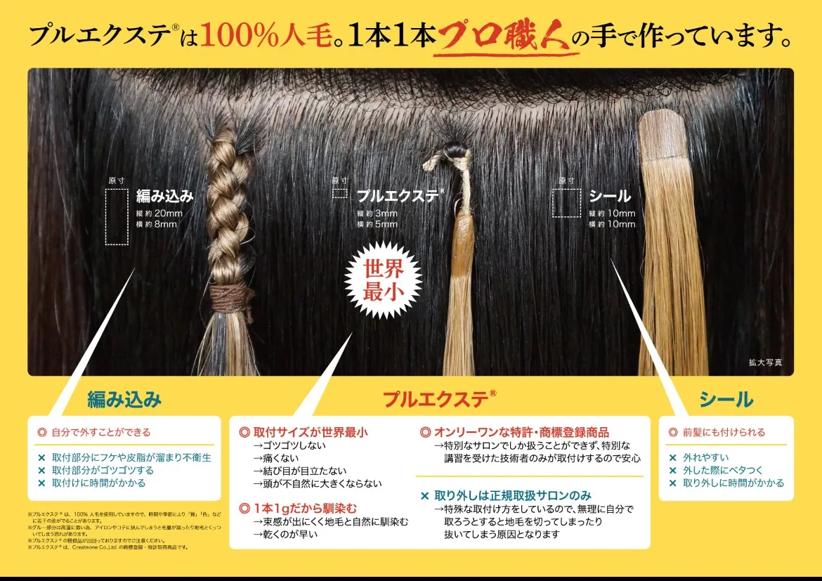 プルエクステとは